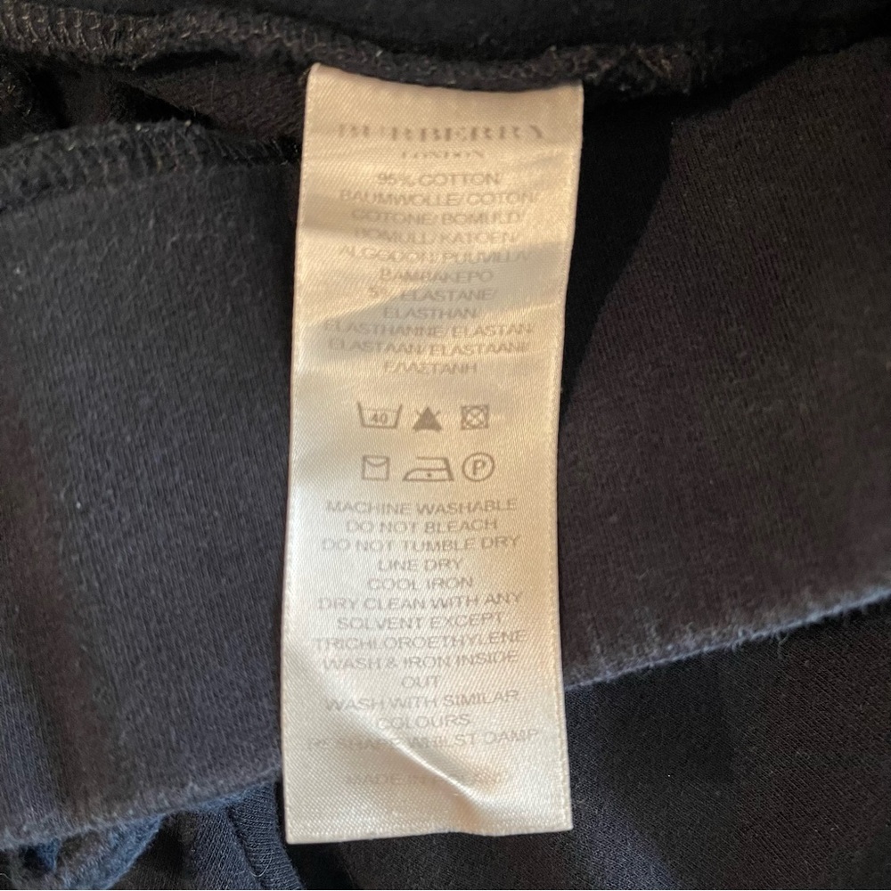 Authentic Burberry XS Jogger Drawstring cotton - Picture 7 of 13